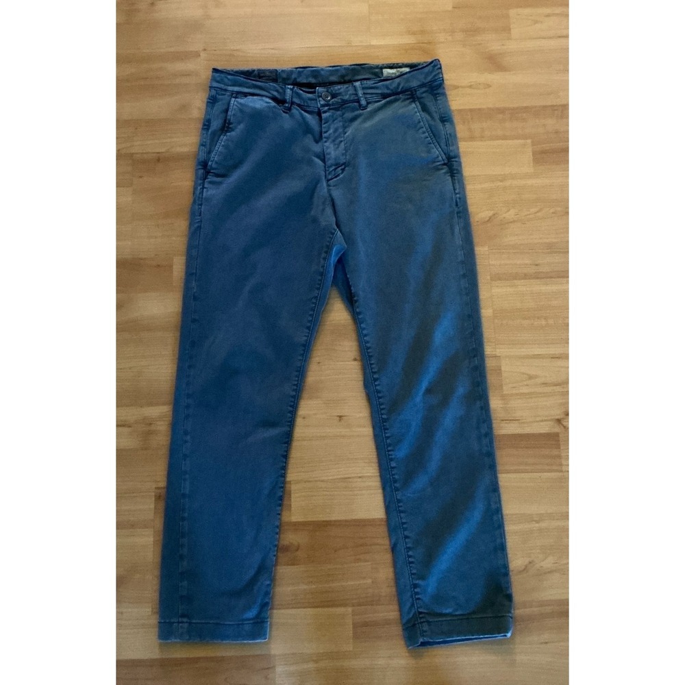 Faherty Coastline Premium Chino Tailored Pants Mens Size 30 Blue